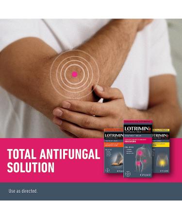 Lotrimin AF Ringworm Cream 1% Clotrimazole - Effective Antifungal Treatment for Adults and Kids - .42 Ounce (12g) - Buy Online on GoSupps.com