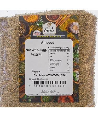 Premium Old India Aniseed 500g - Aromatic Spice for Culinary Delights - Buy Online on GoSupps.com