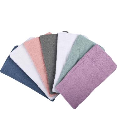 Mainstay 18-Pack Assorted Cotton Terry Washcloths Rags - Yellow White Lime Violet - Buy Online on GoSupps.com