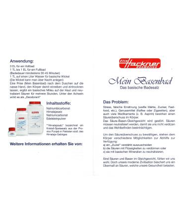 Buy My Alkaline Bath Salt (3Kg) - Himalayan Salt & Natural Minerals | ElioHackner Cosmetics - International Shipping Available - Buy Online on GoSupps.com