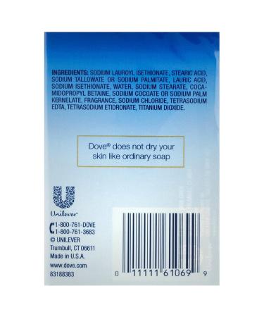 Dove Beauty Bar - 3.75 oz 4 Pack | More Moisturizing than Soap Nourishes Skin & Fights Bacteria | International Shipping Available - Buy Online on GoSupps.com