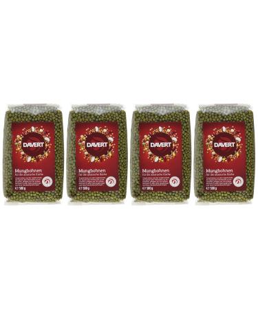 Buy Davert Mung Beans 4-Pack (500g) | Premium Organic Mung Beans for International Shipping - Buy Online on GoSupps.com