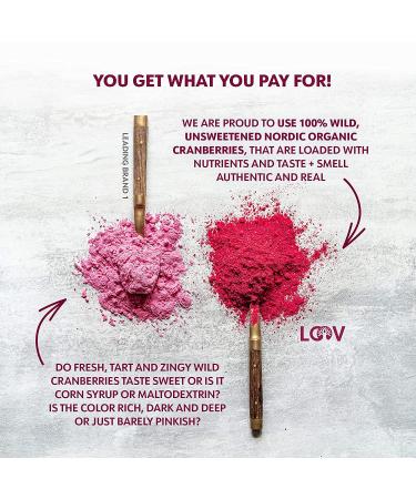Organic Wild Nordic Forests Freeze Dried Cranberry Powder - 6 Oz | Raw & Sugar-Free | 35-Day Supply - Buy Online on GoSupps.com