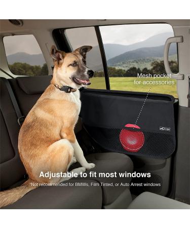 Kurgo Car Door Guard for Dogs - Waterproof Pet Protector for Vehicles - Adjustable & Quick Installation - Fits Sedans and SUVs - Black/Grey/Khaki - Buy Online on GoSupps.com
