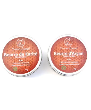 Balla - Kit beurre Argan et Karit 80 g x2