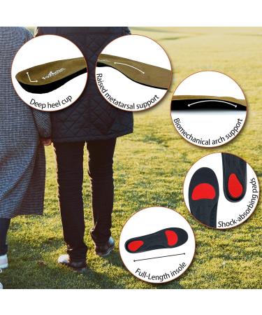 FootActive Metatarsalgia Full Length Insoles - Size M (7/8.5 UK) - Buy Online on GoSupps.com