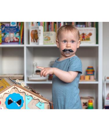 2 Pack Funny Baby Pacifier - Lips & Mustache | Unique Dummy Set for Infants - Buy Online on GoSupps.com