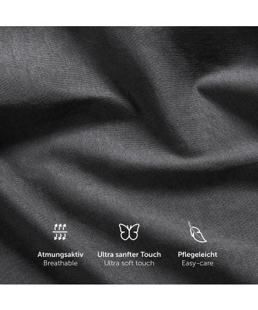 Laleni 2 Set Fertilizer Sheet - OEKO-TEX Certified 100% Cotton Clamping Cloth Jersey Baby - Breathable Anthracite Oval 38x77 cm 135 g/m - International Shipping Available - Buy Online on GoSupps.com