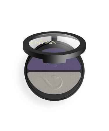 INIKA Pressed Mineral Eye Shadow Duo - Purple Platinum | Vegan & Cruelty-Free | International Shipping Available - Buy Online on GoSupps.com