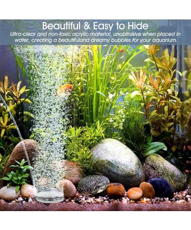 Hygger Aquarium Air Stone HG-049 (80 mm) - Premium Oxygen Diffuser for Aquariums | International Shipping Available - Buy Online on GoSupps.com