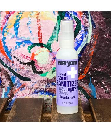 Everyone for Every Body Hand Sanitizer Spray - Lavender and Aloe - 2 oz (6 Pack) - 12 fl oz - Buy Online on GoSupps.com