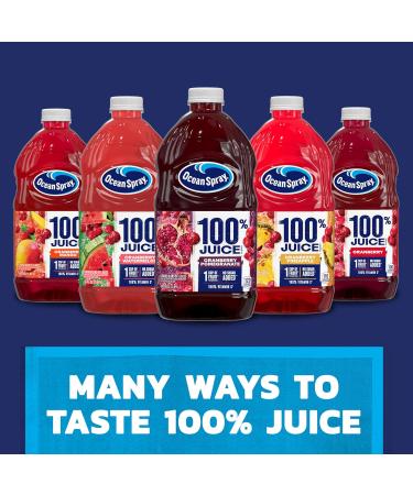 Ocean Spray 100 % jus canneberge bouteille de 1 8 l - Buy Online on GoSupps.com