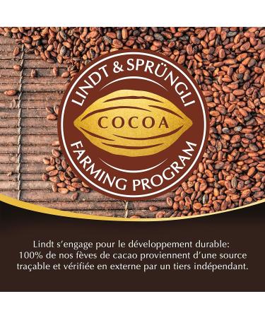Lindt - LINDOR Cornet - Dark Chocolate 70% Cocoa - Heart Fondant 200g - Buy Online on GoSupps.com