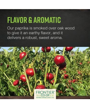 Organic Smoked Paprika 16 oz | Frontier Natural Products - Authentic Flavor - Buy Online on GoSupps.com