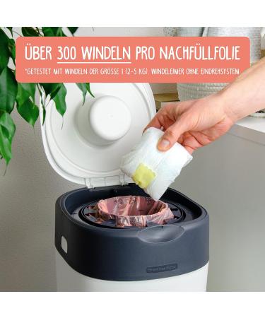 Olalao 4-Pack Refill Film for Diaper Pail | Compatible with Tommee Tippee Twist & Click Spross Littycat | International Shipping - Buy Online on GoSupps.com