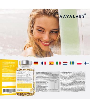 AAVALABS Vitamin D3 2000 IE With extra virgin olive oil for optimal absorption GMO gluten and lactose free Contributes to bone muscle and immune function 365 Vitamin D Softgel capsules - Buy Online on GoSupps.com