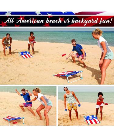 Franklin Sports Cornhole Game Set with (2) Boards and (8) Bean Bags - Portable Beach and Lawn Tailgate Toss Game - Buy Online on GoSupps.com