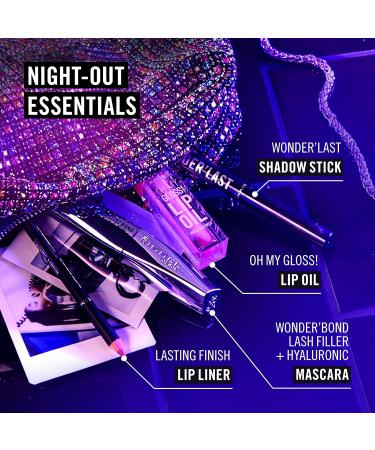 Coty Rimmel WonderBond Lash Filler + Hyaluronic 001 Black Mascara Filling mascara binding serum mascara volume mascara hyaluronic acid does not smudge does not clump does not flake 11 ml - Buy Online on GoSupps.com