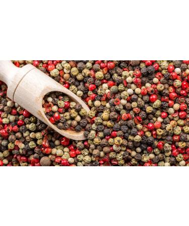 Poivre en Grain 5 Baies 100% naturel - M lange Poivre Moulin 5 Baies - Sachet Fra cheur Biod gradable Refermable (50G) 50 g (Lot de 1) - Buy Online on GoSupps.com