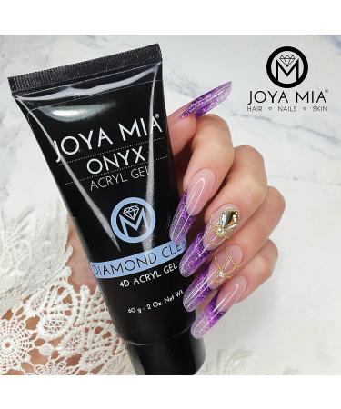 Joya Mia ONYX Acryl Gel System Hard Gel Builder Gel Poly Gel (BLACK) - Buy Online on GoSupps.com