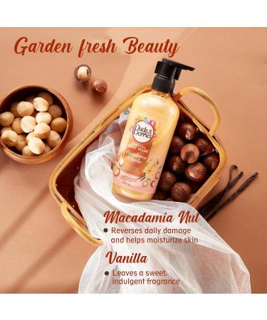 Buds & Berries Moisturising Macadamia Vanilla Body Wash - Paraben-Free Soap-Free Shower Gel 300ml - International Shipping Available - Buy Online on GoSupps.com