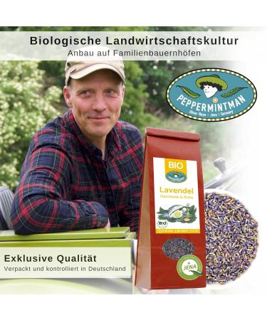  PEPPERMINTMAN Organic Lavender 75g - Buy Online on GoSupps.com