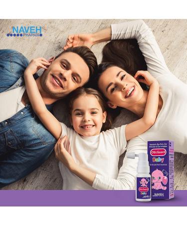 NAVEH PHARMA Otic Guard Baby - Herbal-Oil Blend Spray for Ear Infections & Pain in Babies - Ear Wax Removal & Softener for Clogged Ears - Swimmer's Ear Relief (0.5 Fl Oz) - Buy Online on GoSupps.com