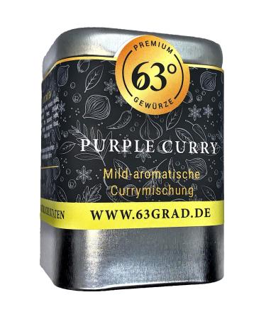63 Grad - Purple Curry - Hibiscus Flower Curry Mix (75g)