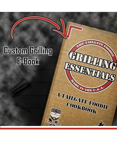 Tailgate Foodie Pitmaster Gourmet Seasonings | 8 pc Grill Gift Set with 6 BBQ Spice Blends & Recipes | Perfect for Ribs, Pork, Brisket, Chicken, Fish, Steak | Great for Every Occasion - Buy Online on GoSupps.com