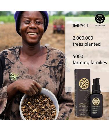 True Moringa Oil for Face, Body & Hair - 100% Pure Cold-Pressed Anti-aging Oil - Lavender 30ml - Vegan & Non-GMO - Buy Online on GoSupps.com