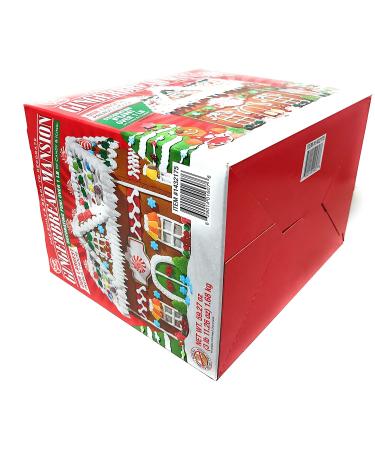 Create-A-Treat Pre-Built Mansion Gingerbread House Kit - Largest 59.27 oz - Perfect Holiday DIY Project - Buy Online on GoSupps.com