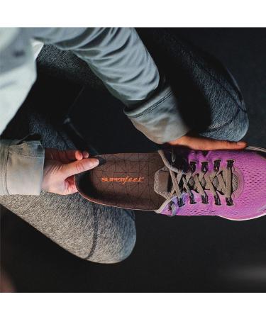 Superfeet FLEX Comfort Foam Insoles for Workout Shoes - Flame - Size 7.5-9 Men / 8.5-10 Women - Buy Online on GoSupps.com