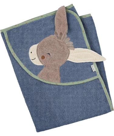 Buy Sterntaler Hooded Bath Towel 80x80cm Emmilius - Cute Ears Motif for Kids | International Shipping Available - Buy Online on GoSupps.com