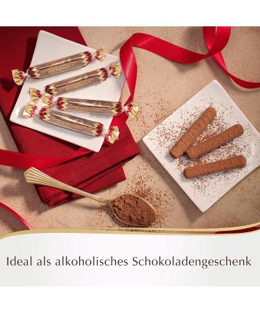 Lindt Chocolate Batons Cherry Geli - 125g | Whole Milk Chocolate with Swiss Cherry Filling | Praline Gift with Alcohol | Pack of 2 - Buy Online on GoSupps.com