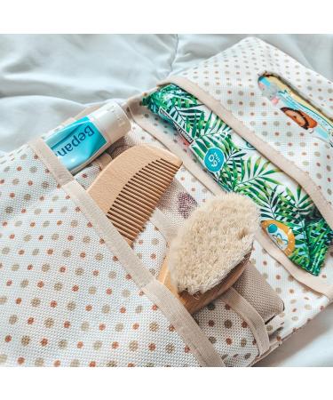 HAMUR HOME Wardel Pack Organizer & Cosmetic Pack 2in1 - Small Diaper Bag for On-the-Go Moms | Baby Organizer for Diapers Creams & Cloths - Buy Online on GoSupps.com