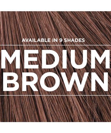 Toppik Hair Building Fibers 55g - Instantly Thicker Fuller Hair - 9 Shades - Medium Brown - For Men & Women - Buy Online on GoSupps.com