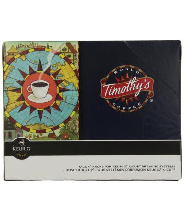 Timothy's World Coffee Colombian Excelencia K-Cup Portion Pack for Keurig Brewers 96-Count 1 count (Pack of 96)