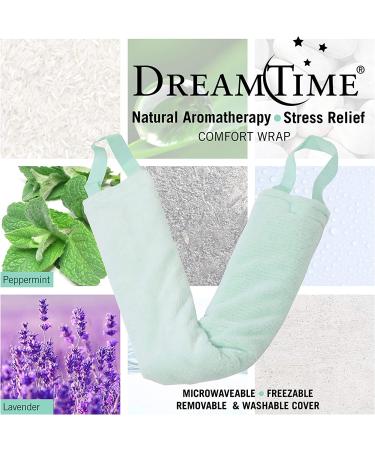 DreamTime Comfort Neck Wrap with Lavender and Peppermint Soothing Aromatherapy for Pain Relief - Green, 1 Count - Buy Online on GoSupps.com