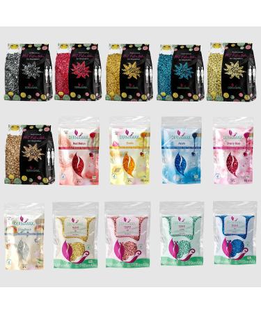 800g Dermawax Cherry Kiss Waxing Pearls for Hair Removal | Brazilian Bikini Zone Armpits & Back | Non-Fleece Strips | All Skin Types - Buy Online on GoSupps.com