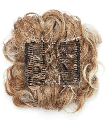 SEGO Hair Extensions - Light Brown to Bleached Blonde Hairpiece Bun for Effortless Updos | Real Hair Hair Tie - Buy Online on GoSupps.com