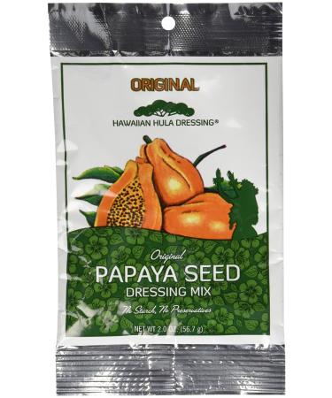 Hawaiian Papaya Seed Dressing Mix Papaya Seed 2 Ounce (Pack of 1)