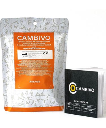 CAMBIVO 2 Pack Patella Tendon Knee Strap Knee Pain Relief Support Brace for Women Men Adjustable Band for Hiking Soccer Basketball Baseball Running Tennis Volleyball Squats Black - Buy Online on GoSupps.com
