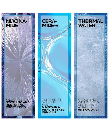 La Roche-Posay Toleriane Double Repair Face Moisturizer Daily Moisturizer Face Cream with Ceramide & Niacinamide for All Skin Types Immediate Comfort & Long Lasting Hydration Fragrance Free 18.59 Fl Oz (with Full Cleanse  - Buy Online on GoSupps.com