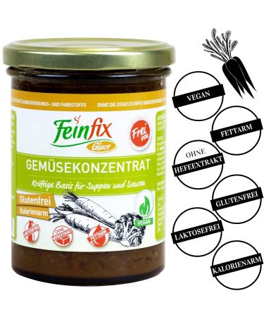 Feinfix Vegetable Concentrate 420g | Vegan Gluten-Free & Low-Calorie | Perfect for Soups & Sauces | No Yeast Extract - Buy Online on GoSupps.com