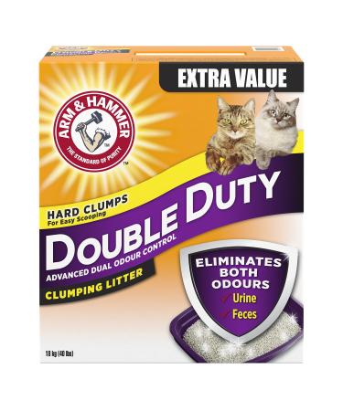 ARM & HAMMER Double Duty Cat Litter Advanced Dual Odour Control 18-kg