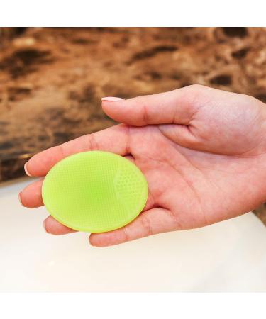 S&T INC. Silicone Face Scrubber and Massager for All Skin Types - 4 Pack Pink/Lime - Buy Online on GoSupps.com
