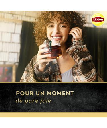 Lipton Th Noir la Vanille de Madagascar et Caramel 20 Sachets Pyramid  - Buy Online on GoSupps.com