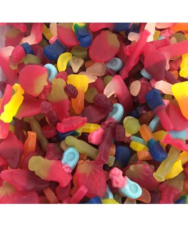 Super Sweets Vegan Jellies 1kg Premium Vegan Jelly Sweet Mix No Fizz Jellies With a Variety of Mouthwatering Fruity Flavours - Buy Online on GoSupps.com