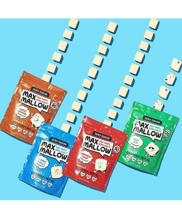 Max Sweets Snacks Low Carb Keto Variety Pack - Max Mallows, Diabetic Diet Friendly, Gluten Free, Soy Free, Zero Sugar, Non-GMO - 6 Pack (20.3 oz) - Buy Online on GoSupps.com