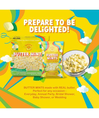 Roses Brands Butter Mints Peppermint Candy 4 lbs - Premium Sweet Treats - Buy Online on GoSupps.com